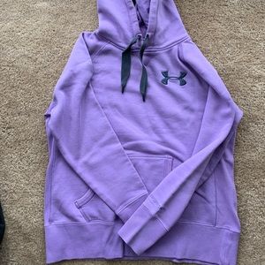 Under Armour storm sweatshirt purple size small